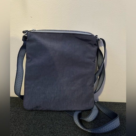 Kipling Keiko Foggy Grey Nylon Crossbody Bag - Picture 2 of 4